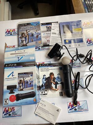 Play Station  Move Starter Motion Controller Bundle