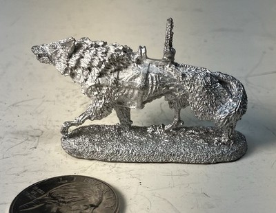 Undead Dire Wolf figure Warhammer Fantasy Dungeons And Dragons LOTR