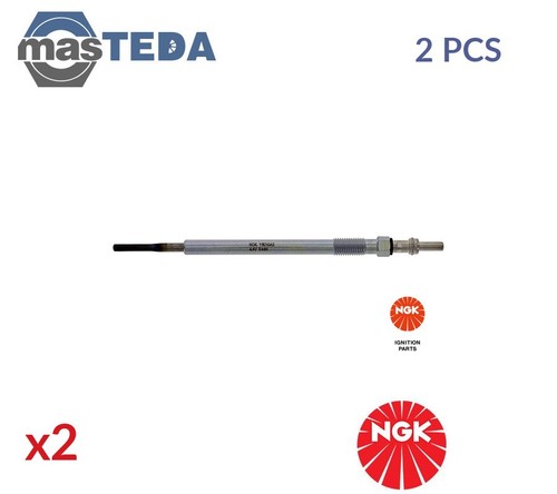 93503 ENGINE GLOW PLUGS NGK 2PCS NEW OE REPLACEMENT
