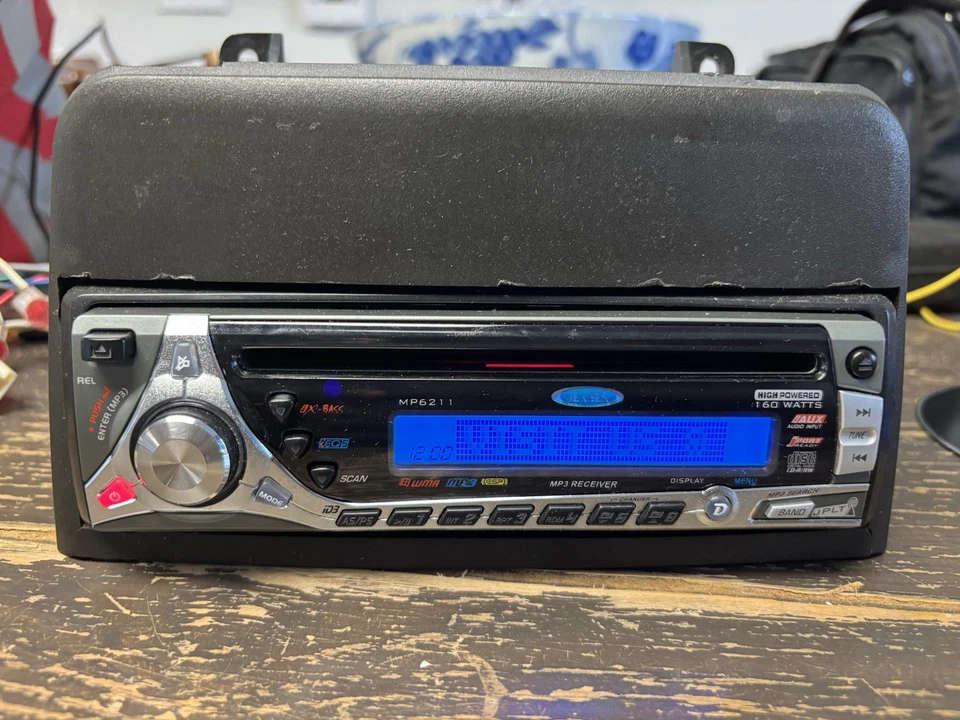 Jensen Car Stereo Mp6211 Single Din X Bass - Image 3 of 3