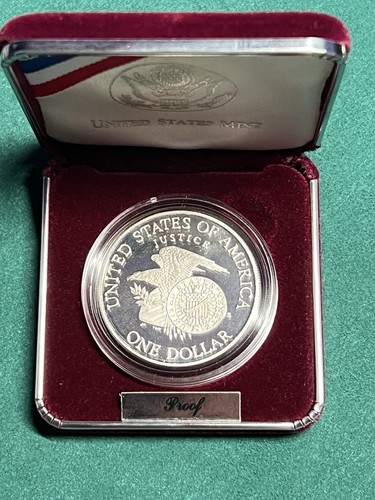 1998 S US Mint Robert F. Kennedy - Silver Proof Commemorative Coin - 90% Silver - Picture 2 of 5