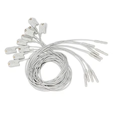 10pcs EEG cable Brain leadwire FOR EEG Mapping system KT88 /KT88-2400/KT88-3200
