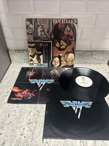 Van Halen Vinyl LP Record Self Titled 1978 Fair Warning 1981 Vintage Hard Rock🔥