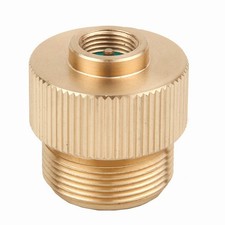 Adaptador de tanque de gas para quemador de estufa de camping tipo dividido para tanque de gas MAPP