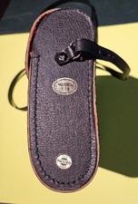 Vintage Black Binocular case-218 CASE ONLY