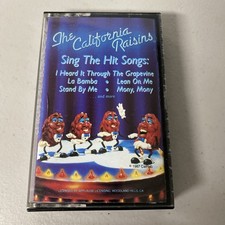 The California Raisins - Sing The Hit Songs   Cassette   untested