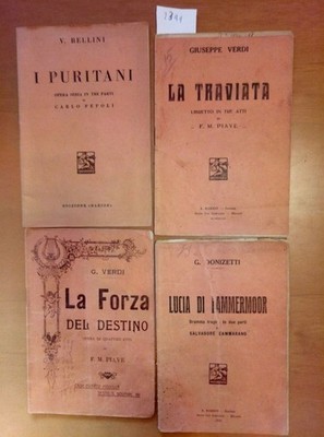 Markenheftchen Opera Barion Madella Grün Bellini Donizetti (2341) Sehen Tito