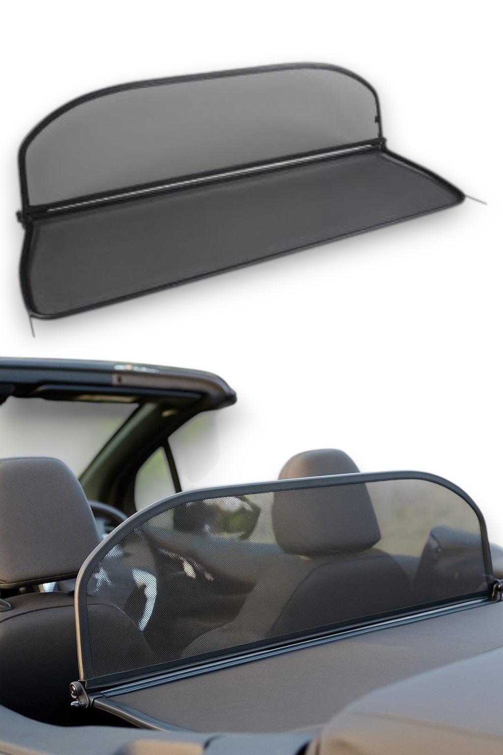 Windschott Passend FüR Citron DS3 In Schwarz-image