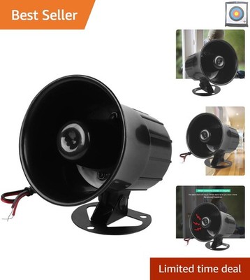 ES-626 12V Siren - Reliable 110dB Outdoor Alarm for Enhanced Property Security