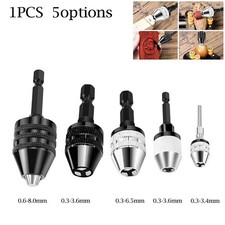 Mini Keyless Drill Chuck Alloy Hand Tool New Drill Chuck Adapter