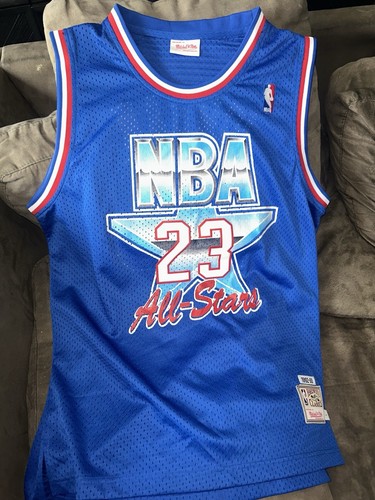 Camiseta deportiva Mitchell & Ness Michael Jordan Eastern Conference 1992-93 All-Star para hombre L - Imagen 4 de 12