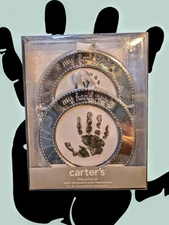 CARTER'S Little Prints Kit Wall Hanging Hand & Foot Print Kit BABY SHOWER GIFT