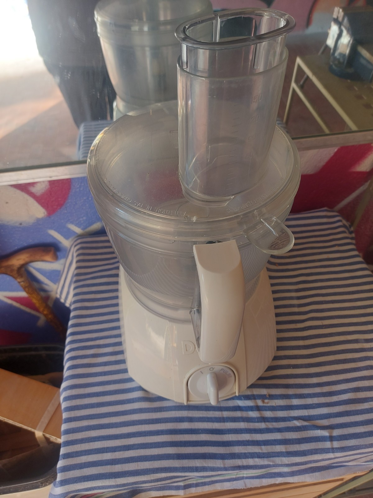 Dualit Robot da cucina bianco/trasparente, impulso, dischi, lama, spatola foto 5