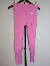 Women's Best Size M Power Seamless Regular Length Leggings in Pink