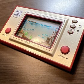 【USED】NINTENDO GAME AND & WATCH Octopus Wide Screen1981 Direct From Japan