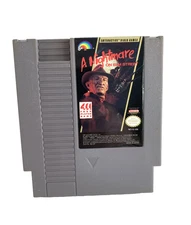 Nintendo Nes Nightmare on Elm Street Authentic Cartridge Tested Excellent Label