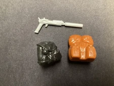 GI Joe ARAH 1987 Slaughter's Marauders Action Figure Parts Lot Backpacks & Gun