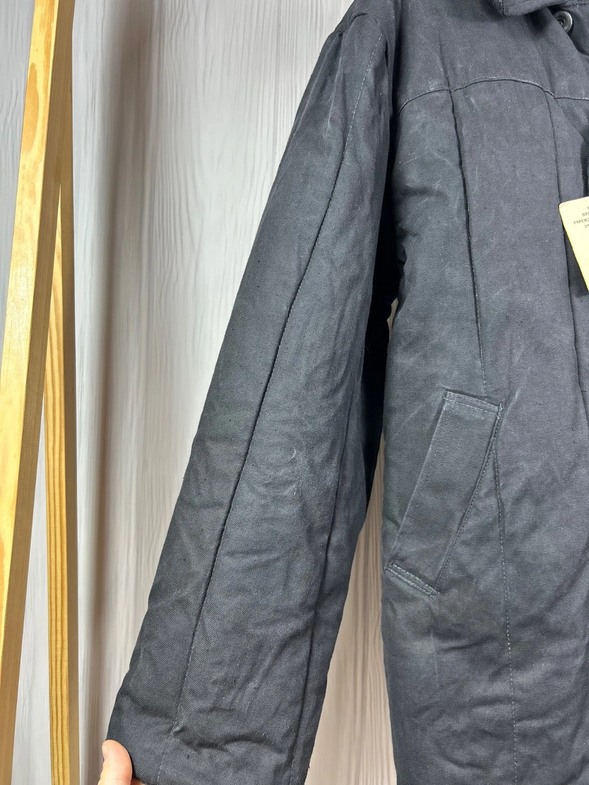 Vintage Soviet Padded Jacket USSR Military Telogreika Vatnik - product detail image 6
