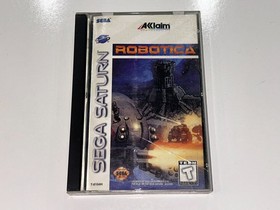 4 Sega Saturn Games (Fighting Vipers, Ghen War, Robotica, Virtua Fighter) Lot #6
