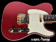 2025 FENDER TELECASTER ‘60 CUSTOM SHOP DOUBLE BOUND CLOSET CLASSIC ~ RED SPARKLE