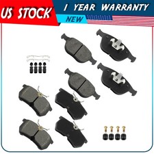 Front And Rear Semi-brake Pads 970 886 Fits Ford Focus Svt 2002-2003 Front And Rear Semi-brake Pads 970 886 Fits Ford Focus Svt 2002-2003