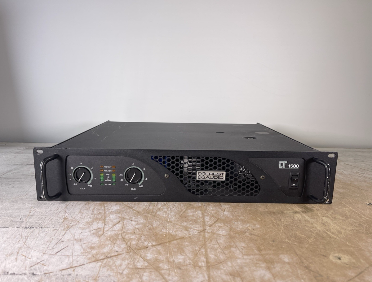 CREST AUDIO LT 1500 PROFESSIONAL POWER AMPLIFIER | eBay