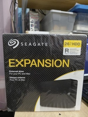 Brand New Seagate Expansion 26TB HDD  With Data Recovery Services for PC And Mac