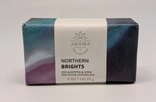 Bath & Body Works Northern Brights Eucalyptus Pine Shea Butter Bar Soap 5 oz