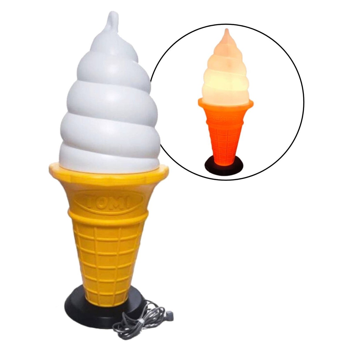 TOMI Sujahta Soft Serve Ice Cream Illuminated Promotional Sign