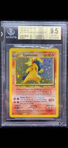 Typhlosion (Unlimited) graded BGS 9.5 for sale on eBay