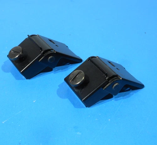PAIR (2) TECHNICS SL-1900 DUSTCOVER HINGES  XLNT CONDITION! TURNTABLE PARTS