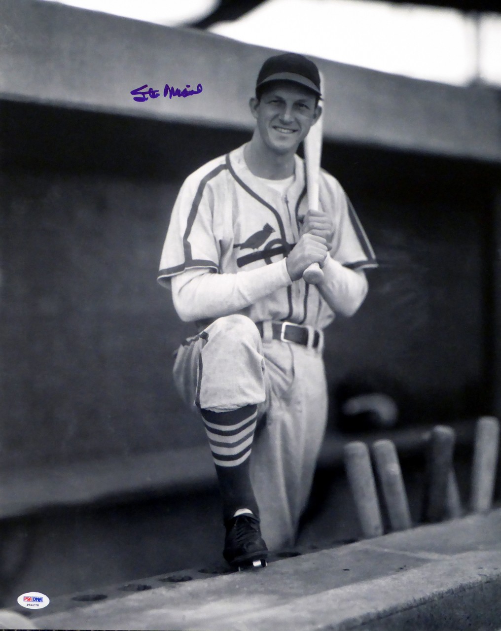 Stan Musial Autographed Signed 16x20 Photo St. Louis Cardinals PSA/DNA