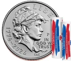 🇺🇸 Semiquincentennial Dime 2026 2 Roll Set ~ Emerging Liberty ~ 🇺🇸