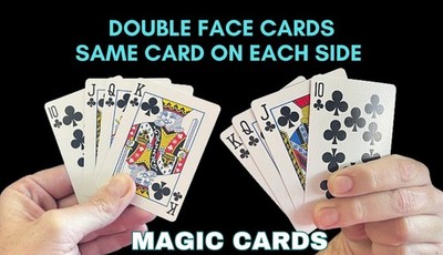 (4) Bicycle Double Face Same On Both Sides Playing Cards Use for Card Magic