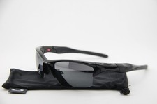 NEW OAKLEY OO9154-05 HALF JACKET 2.0 BLACK POLARIZED AUTHENTIC SUNGLASSES 62-15