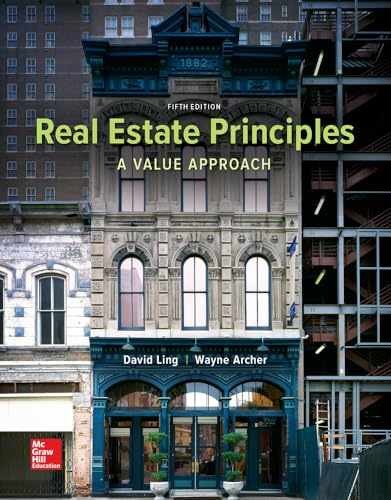 Real Estate Principles: A Value - Hardcover, By Ling David; Archer - Good