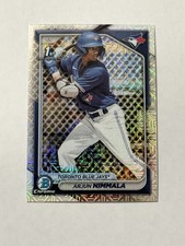 Arjun Nimmala 1st 2024 Bowman Chrome Prospects Mojo Refractor #BCP-142 Blue Jays