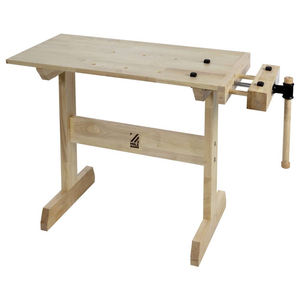 Holzmann WB80MICRO mini établi menuisier bois de table pour sculpter et poncer