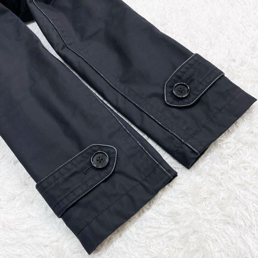 Burberry Nova Check Duffle Coat Black Size M Vintage rare Men's From Japan thumbnail 19