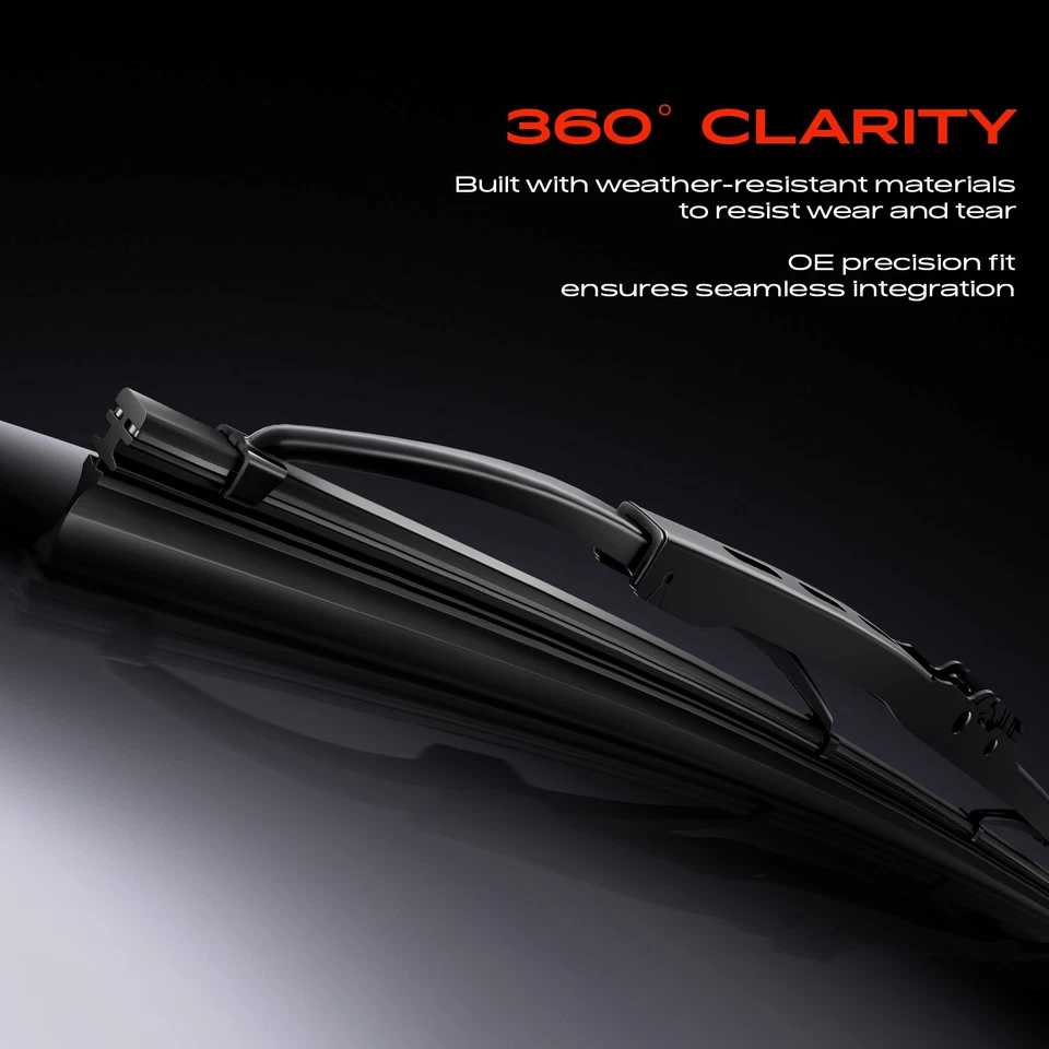 Limpiaparabrisas 3 piezas 26" y 23" y 12" para Mercedes-Benz GL350 ML63 AMG Foto 4 de 4