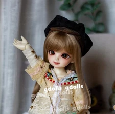 1/6 BJD Doll SD Hinata Face Make UP+ Eyes Resin Figures Handmade Toys