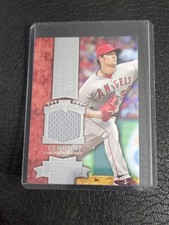 2013 Topps Relics C.J. Wilson Chasing History Jersey Card