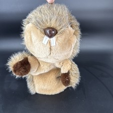 Daphne  s Beaver Golf Club Headcover Plush Animal Puppet Style Driver Cover