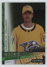 2023 Upper Deck Synergy Rookie Journey Draft Green 105/399 Yaroslav Askarov 10no
