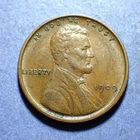 1909-VDB Lincoln cent  Ch. XF