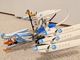 LEGO Ninjago Ice Dragon Attack Jay's Storm Fighter Kai's Blade 2260 9442 9441