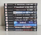 Playstation 2 - WWE Wrestling Games, Rumble Roses PS2 - LOT OF 11