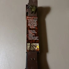 New Saddle Mate Genuine Leather Military Sling Top Grain Cowhide Item No. BY3001