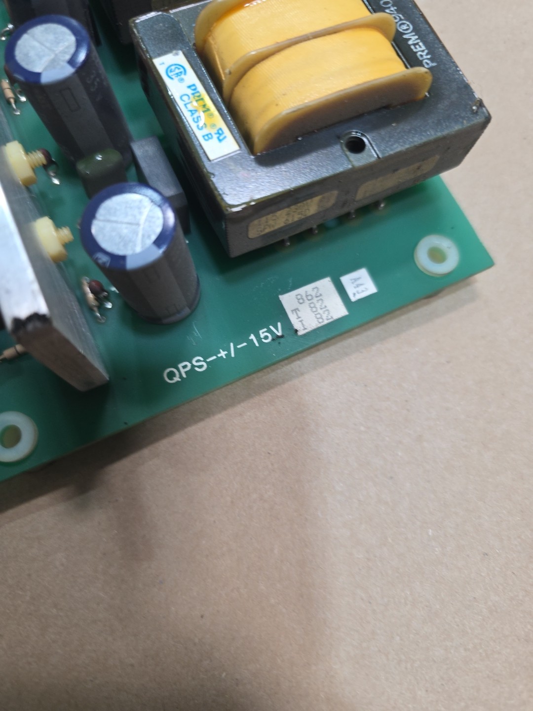 RBB SYSTEMS QPS-+/-15V POWER SUPPLY