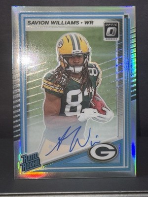 2025 Panini Optic Football Savion Williams Auto Refractor /199